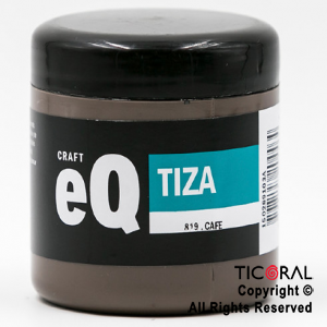 PINTURA TIZA EQ 819 CAFE 200 CC X 3 UNIDADES